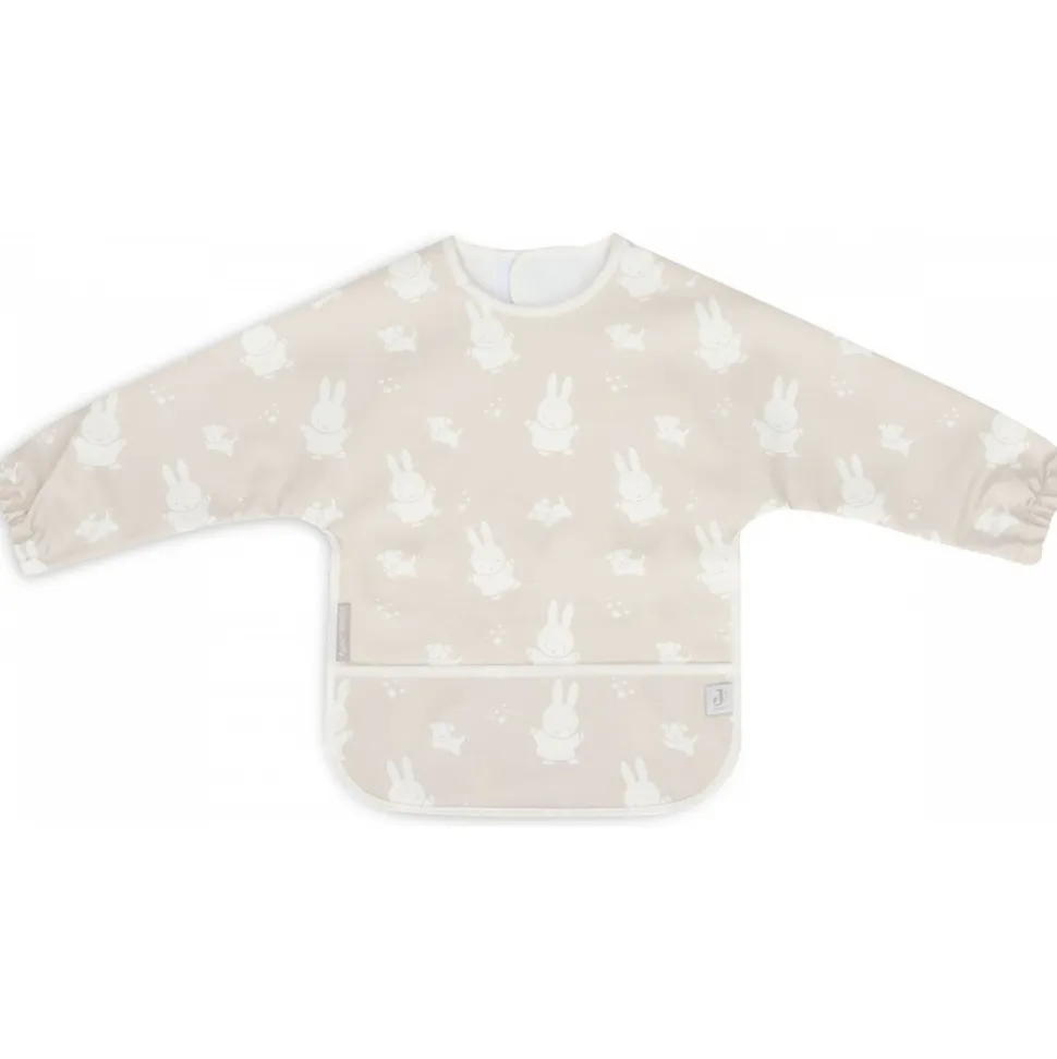Bavoir manches longues imperméable miffy & snuffy nougat