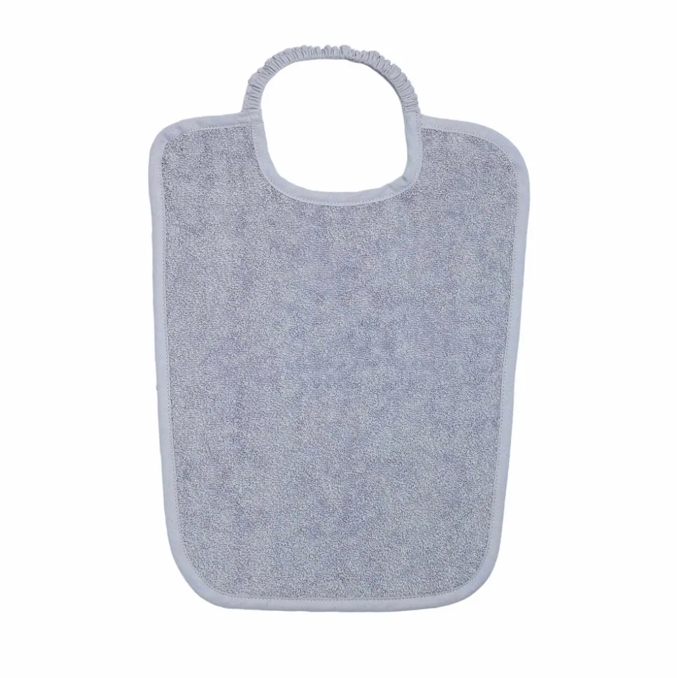 Bavoir maternelle gris