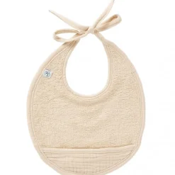 Bavoir naissance éponge biscuit