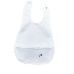 Bavoir plastifié miss fleur de lune nuage
