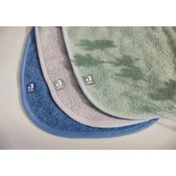 Bavoir éponge ash green