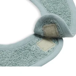 Bavoir éponge ash green