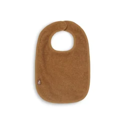Bavoir éponge caramel