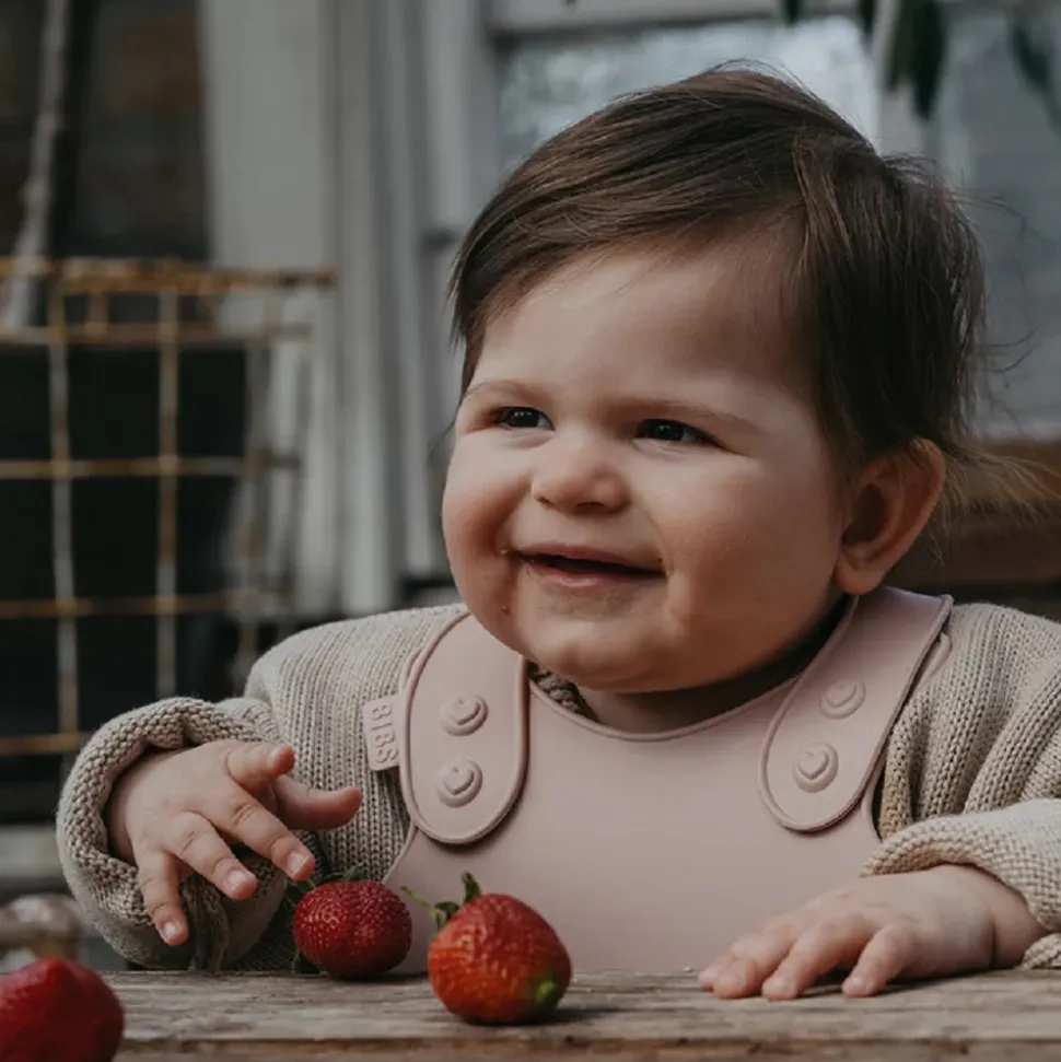 Bavoir récupérateur blush
