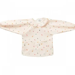 Bavoir tablier col claudine imperméable - terrazzo 3/5 ans