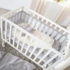Berceau cododo 3 en 1 bois blanc avec matelas et nid