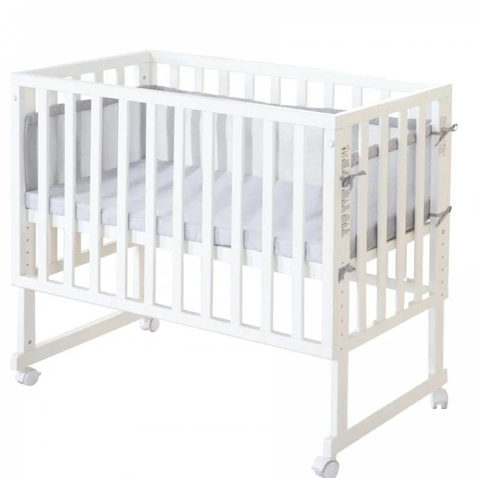 Berceau cododo 3 en 1 bois blanc avec matelas et nid