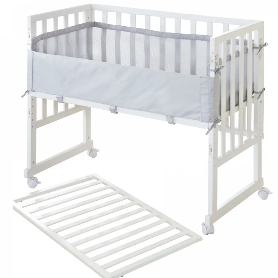 Berceau cododo 3 en 1 bois blanc avec matelas et nid