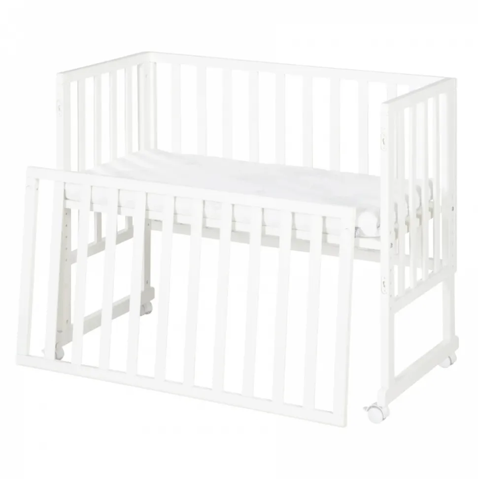 Berceau cododo 3 en 1 bois blanc avec matelas