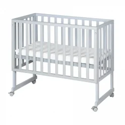 Berceau cododo 3 en 1 bois taupe avec matelas