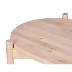 Berceau évolutif en lin beige