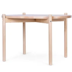 Berceau évolutif en lin beige