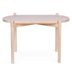 Berceau évolutif en lin beige