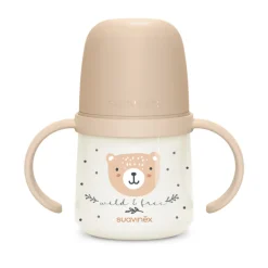 Biberon à anses bébé 150 ml wild&ampfree marron