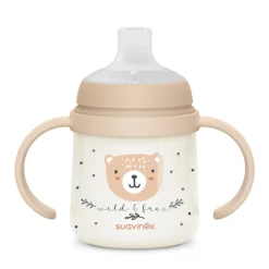 Biberon à anses bébé 150 ml wild&ampfree marron