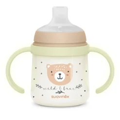 Biberon à anses bébé 150 ml wild&ampfree marron