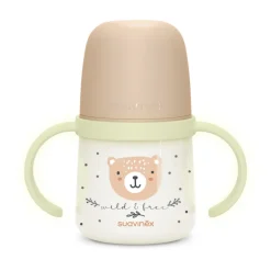 Biberon à anses bébé 150 ml wild&ampfree marron