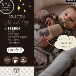 Biberon à anses bébé 150 ml wild&free beige