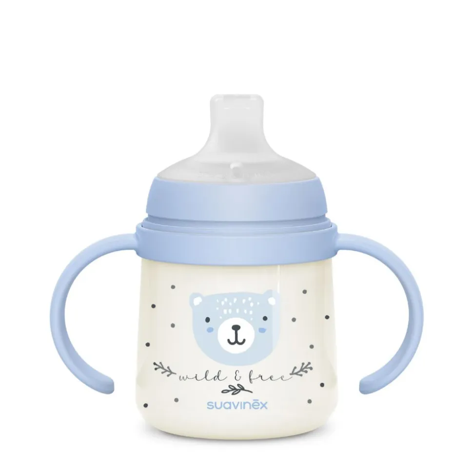 Biberon à anses bébé 150 ml wild&free beige