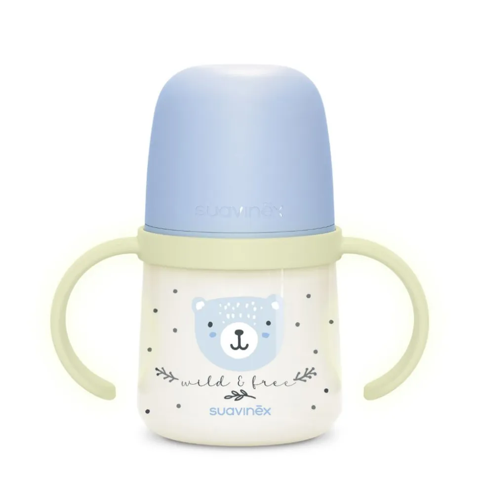Biberon à anses bébé 150 ml wild&free beige