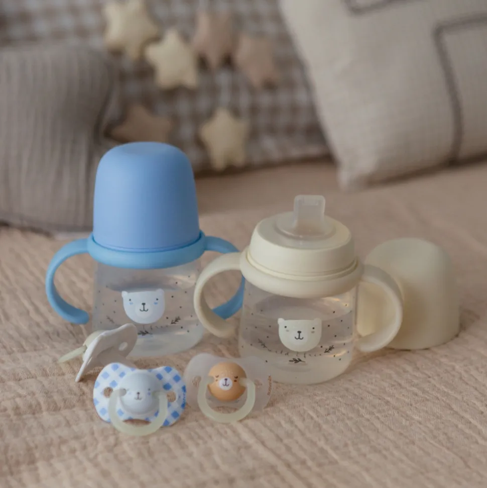 Biberon à anses bébé 150 ml wild&free beige