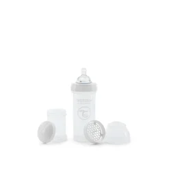 Biberon anti-colique 260 ml blanc