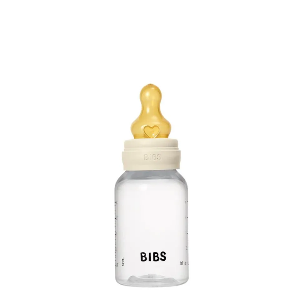 Biberon anti colique 150 ml ivoire + tétine latex