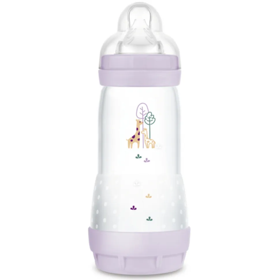 Biberon anti-colique 320 ml lilas