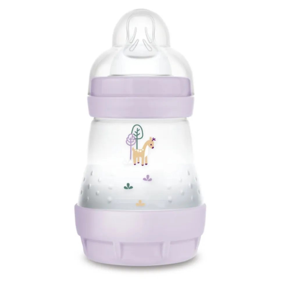 Biberon anti-colique 160 ml lilas