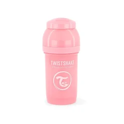 Biberon anti-colique 180 ml pastel rose