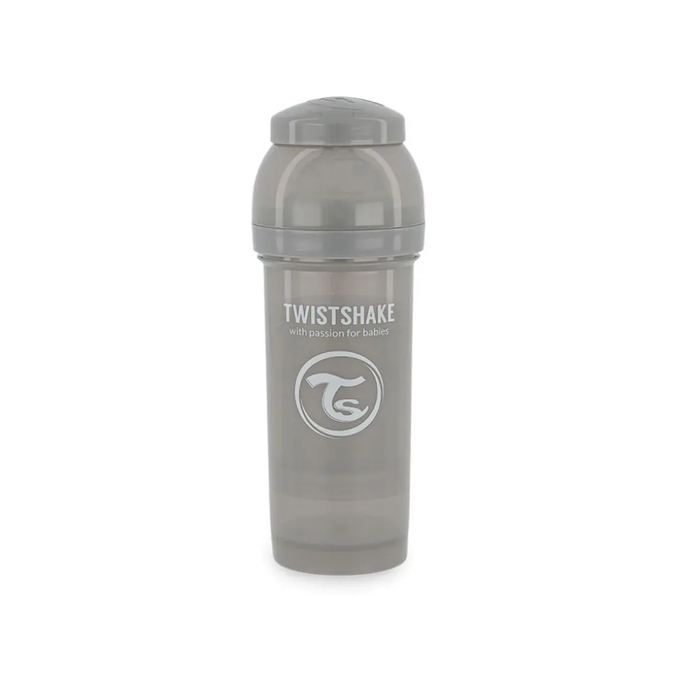 Biberon anti-colique 260 ml pastel gris