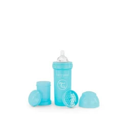 Biberon anti-colique 260 ml pastel bleu