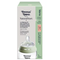 Biberon anti-colique natural start en verre 250ml