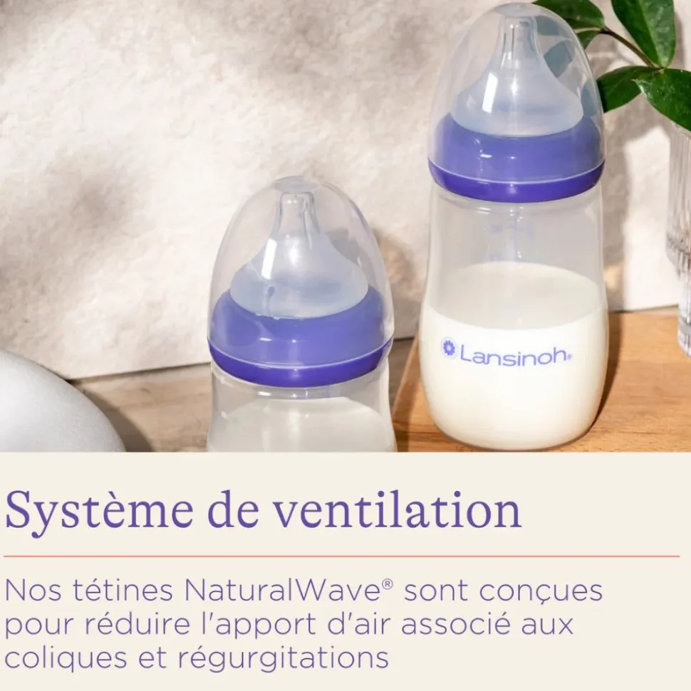 Biberon avec tétine naturalwave 160ml