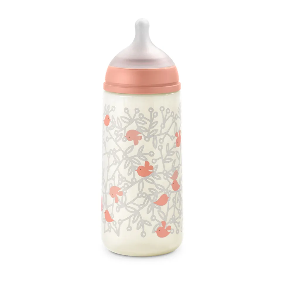 Biberon bébé 360 ml sx pro birdies rose