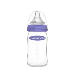 Biberon en verre avec tétine naturalwave 160ml