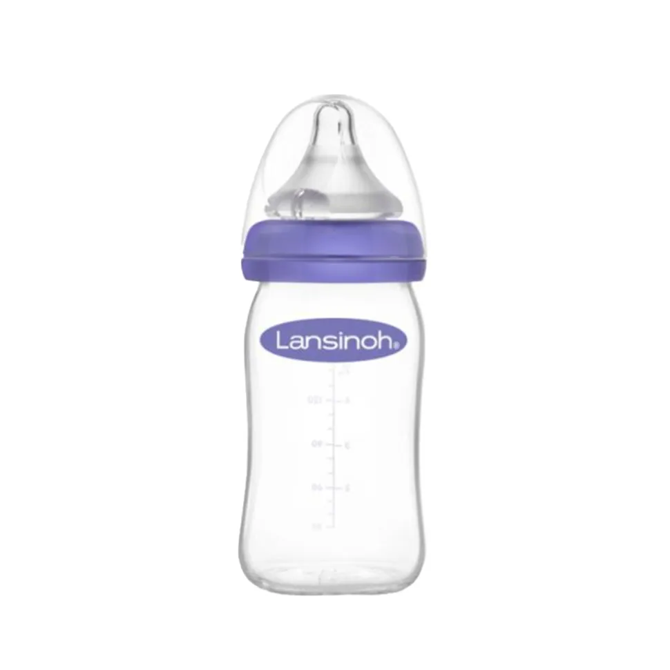 Biberon en verre avec tétine naturalwave 160ml