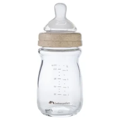 Biberon en verre physio air eco 130 ml sand