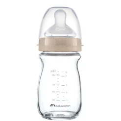 Biberon en verre physio air eco 130 ml sand