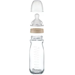 Biberon en verre physio air eco 270 ml sand