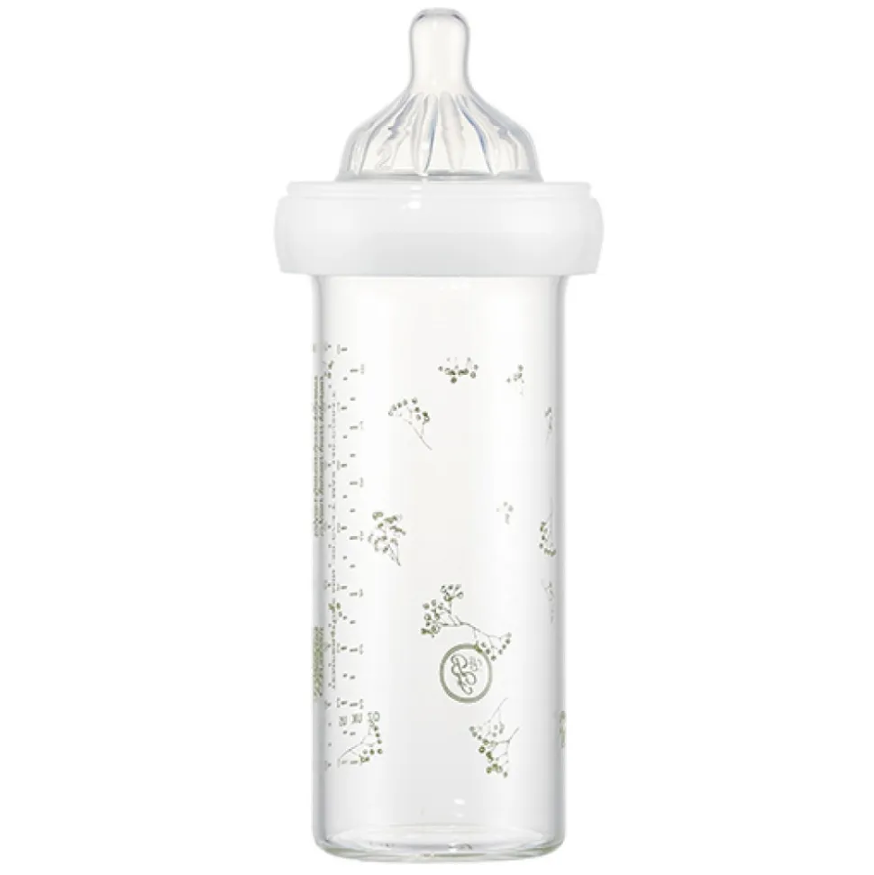 Biberon gypsophilia vert 240 ml 0-6 mois