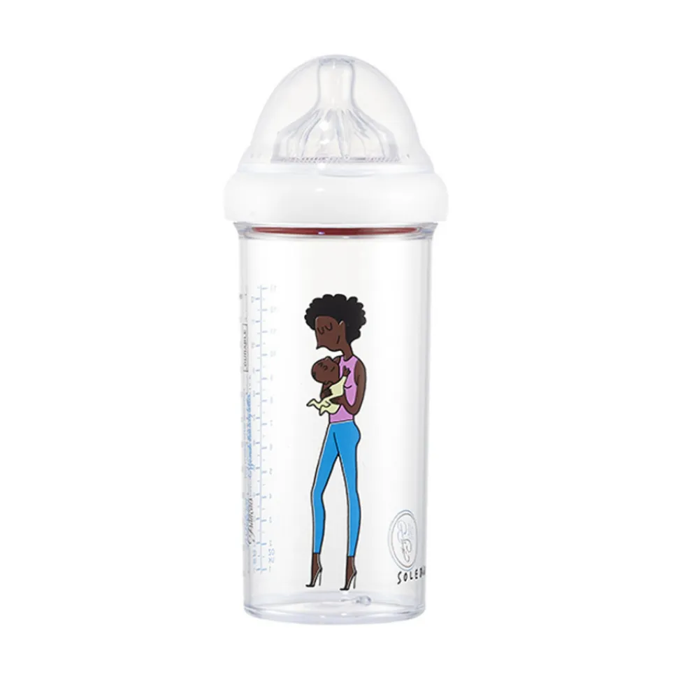 Biberon maman-bébé afro 360 ml 6 mois+
