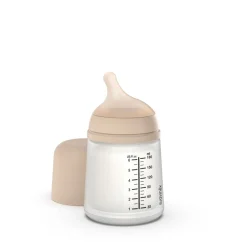 Biberon 180 ml anti-colique spécial allaitement zerø.zerø light