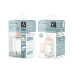Biberon 180 ml anti-colique spécial allaitement zerø.zerø fair