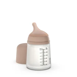 Biberon 180 ml anti-colique spécial allaitement zerø.zerø médium