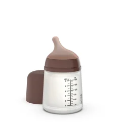 Biberon 180 ml anti-colique spécial allaitement zerø.zerø deep