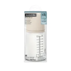 Biberon 270 ml anti-colique zerø.zerø débit moyen light