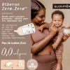 Biberon 270 ml anti-colique zerø.zerø débit moyen medium