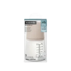 Biberon 180 ml anti-colique zerø.zerø débit lent medium