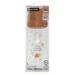 Biberon 360 ml avec tétine sx pro l wonderland camel
